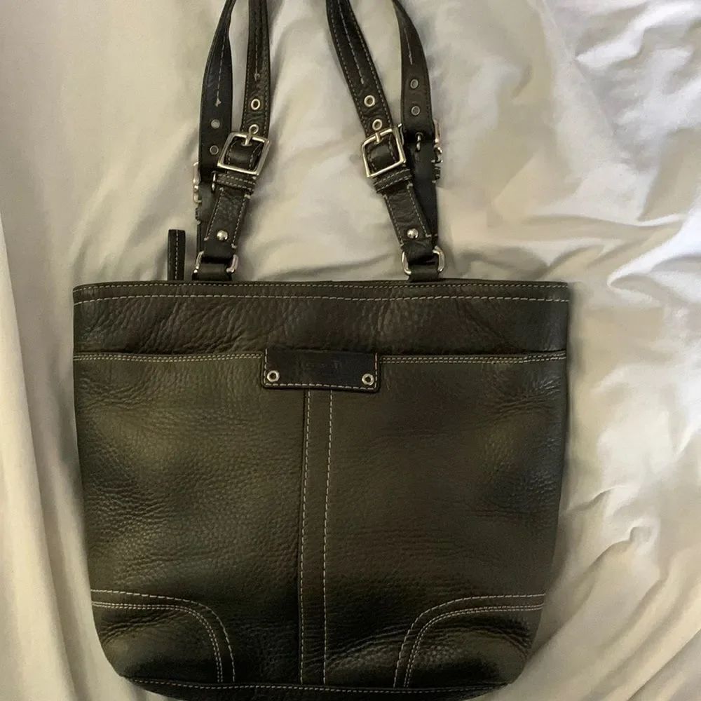 Coach hamilton Pebbled Leather Bag